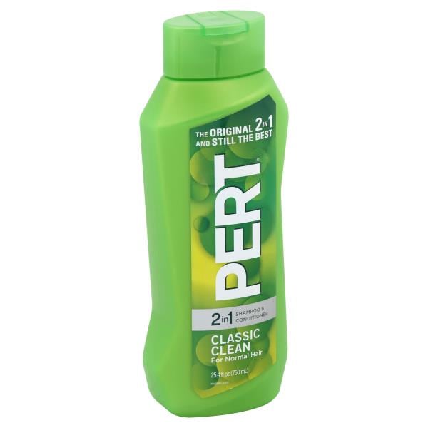 Pert Shampoo & Conditioner, 2 in 1, Classic Clean, for Normal Hair Publix Super Markets