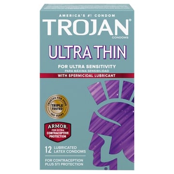 Trojan Condoms, Latex, Lubricated, Ultra Thin