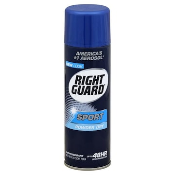 Right Guard Up to 24-hours of sweat and odor protection.