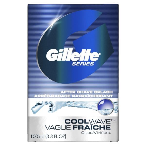 Gillette Series After Shave Splash for Men, Refresh and Moisturize