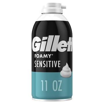 Gillette Foamy Sensitive Shave Foam For Men, Sensitive Skin, 11oz