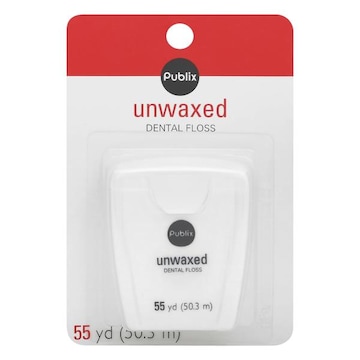 Publix Dental Floss, Unwaxed