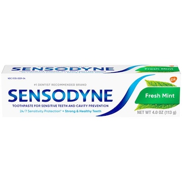 Sensodyne Fresh Mint Cavity Prevention and Sensitivity Relief Toothpaste