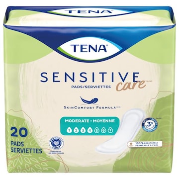 Tena Intimates Pads, Moderate, 4