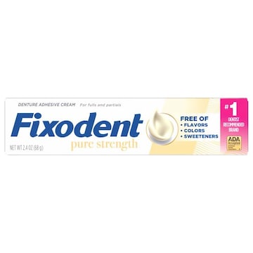 Fixodent Free Denture Adhesive Cream