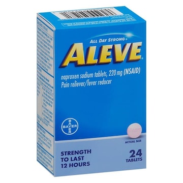 Aleve All Day Strong Pain Reliever/Fever Reducer, 220 mg, Tablets