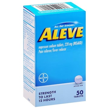 Aleve All Day Strong Pain Reliever/Fever Reducer, 220 mg, Tablets