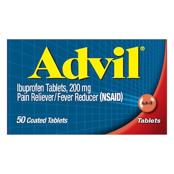 Advil COATED TABLETS IBUPROFEN 200MG