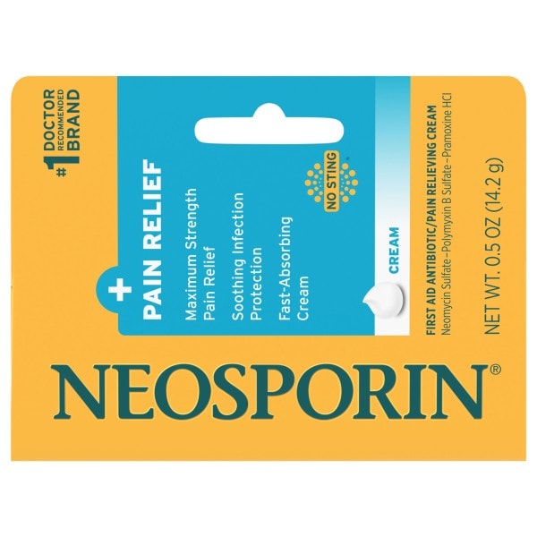 Neosporin Cream Pain Relief First Aid Antibiotic/Pain Relieving
