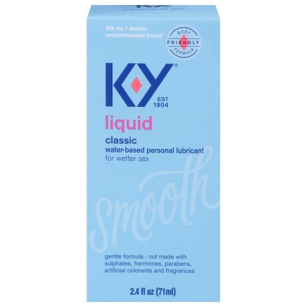 K-Y Personal Lubricant, Water-Based, Smooth, Classic, Liquid | Publix Super  Markets