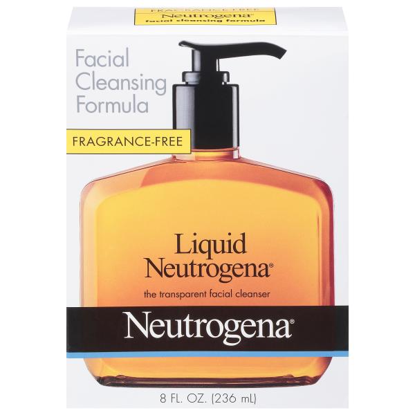 Neutrogena Facial Cleanser, Liquid, Fragrance-Free | Publix Super