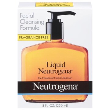 Neutrogena Facial Cleanser, Liquid, Fragrance-Free