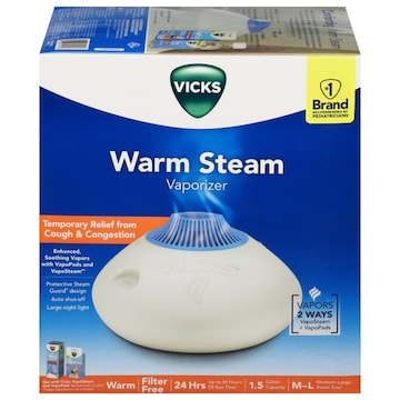 Vicks Medium-Large Room Size Warm Steam Vaporizer