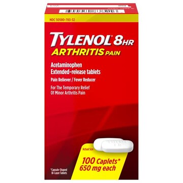 Tylenol Caplets 650 mg Arthritis Pain