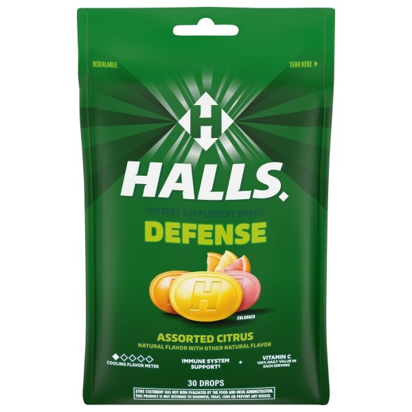 １ml　高揚感　hhbd h4cbh crd h4cbd フレッシュミント Halls Drops Assorted Citrus Immune System Defense | Publix Super