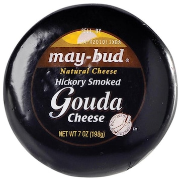 May-Bud Hickory Smoked Gouda Cheese