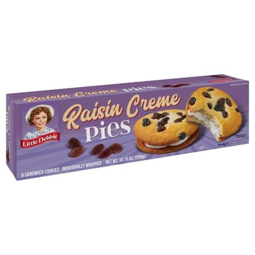 Little Debbie Snack Cakes, Raisin Creme Pies