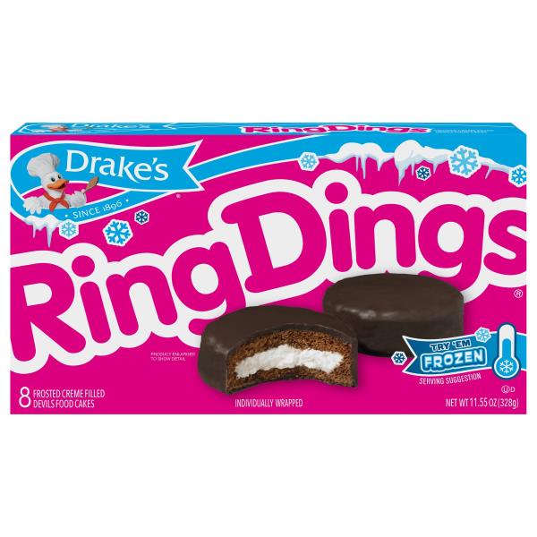 Drake's Cakes, RING DINGS cakes Publix Super Markets