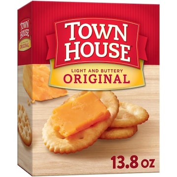 Town House Oven Baked Crackers Original, Party Snacks