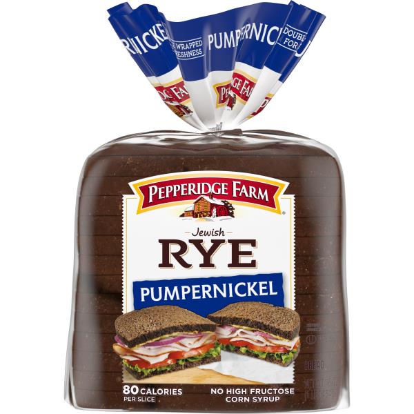 Pepperidge Farm® Jewish Pumpernickel Dark Pump Bread Publix Super Markets