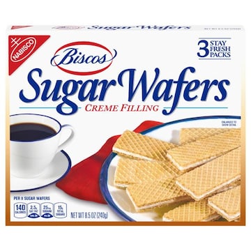 Biscoff Sugar Wafers, Creme Filling