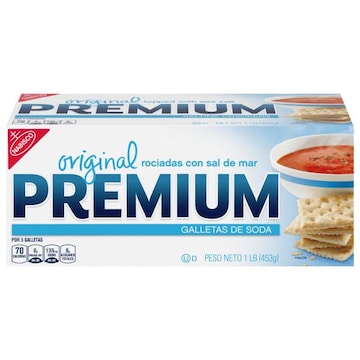 Premium Premium Original Saltine Crackers, Lunch Snacks, 16 oz