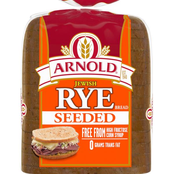 Arnold Bread, Jewish Rye, Seeded Publix Super Markets