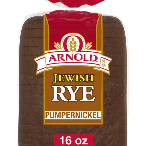 Arnold Arnold Jewish Rye Pumpernickel Bread, 16 oz Publix Super Markets