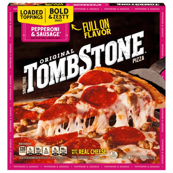 Tombstone Pizza, Pepperoni & Sausage, Original Publix Super Markets