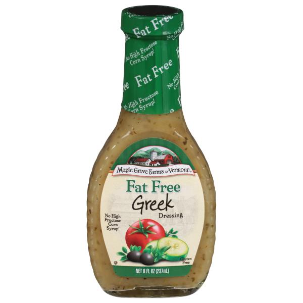 Maple Grove Farms Dressing, Fat Free, Greek Publix Super Markets