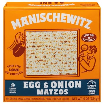 Manischewitz Egg & Onion Matzos