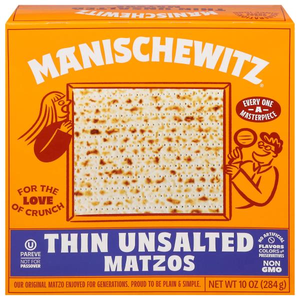 Manischewitz Matzos, Thin, Unsalted | Publix Super Markets
