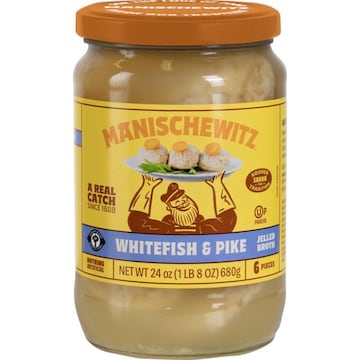 Manischewitz White Fish & Pike, Jelled Broth