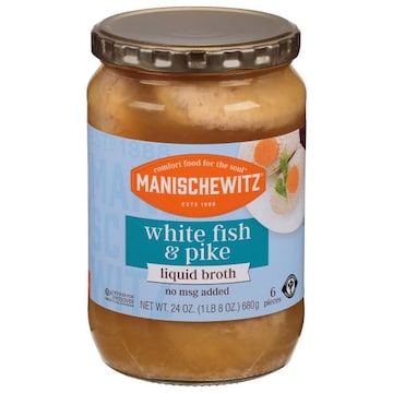 Manischewitz White Fish & Pike, Liquid Broth