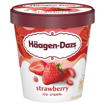 Haagen-Dazs Strawberry Ice Cream