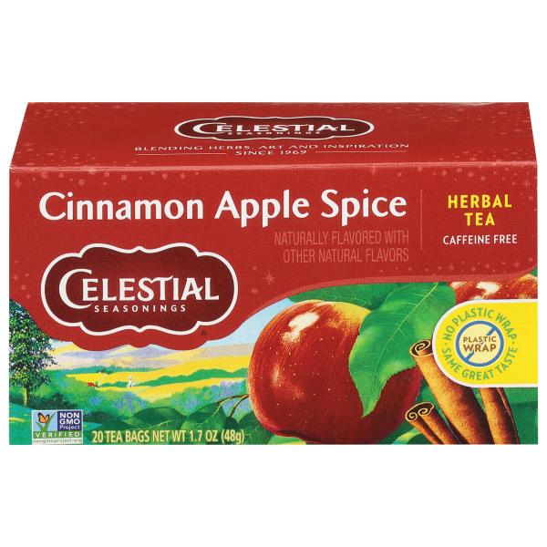 Celestial Seasonings Herbal Tea, Caffeine Free, Cinnamon
