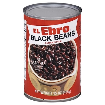 El Ebro Black Beans, Cuban Style