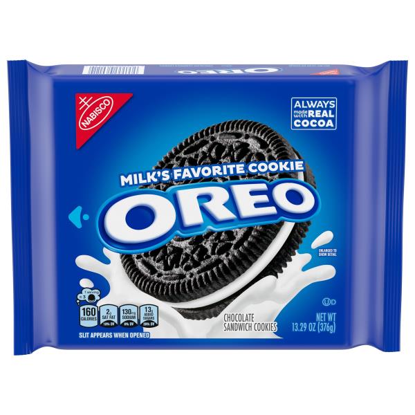 Oreo OREO Chocolate Sandwich Cookies, 13.29 oz | Publix Super Markets