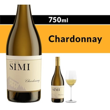 SIMI Chardonnay White Wine Bottle