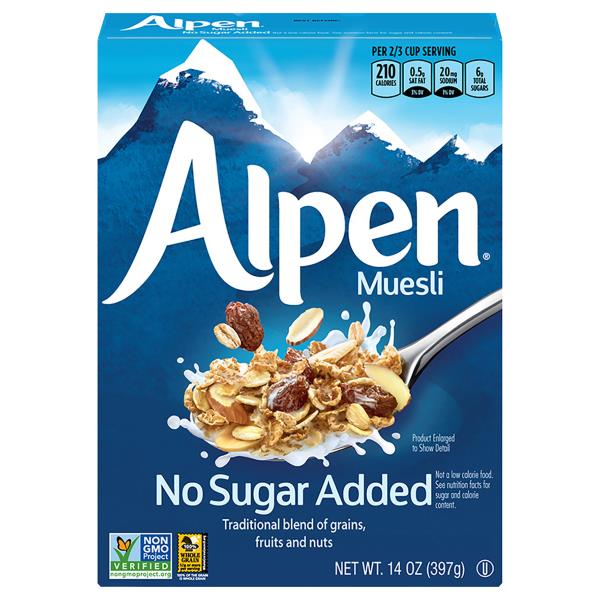 Alpen Muesli, No Sugar Added Publix Super Markets