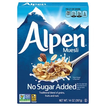 Alpen Muesli, No Sugar Added