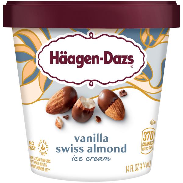 Haagen-Dazs Vanilla Swiss Almond Ice Cream | Publix Super Markets