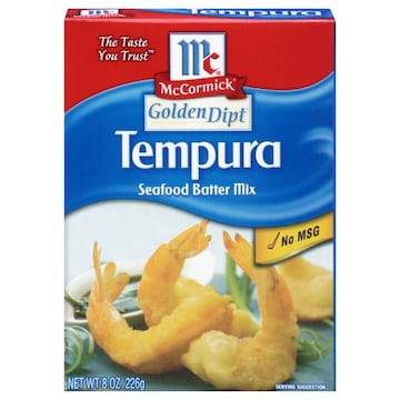 McCormick GOLDEN DIPT Tempura Seafood Batter Mix