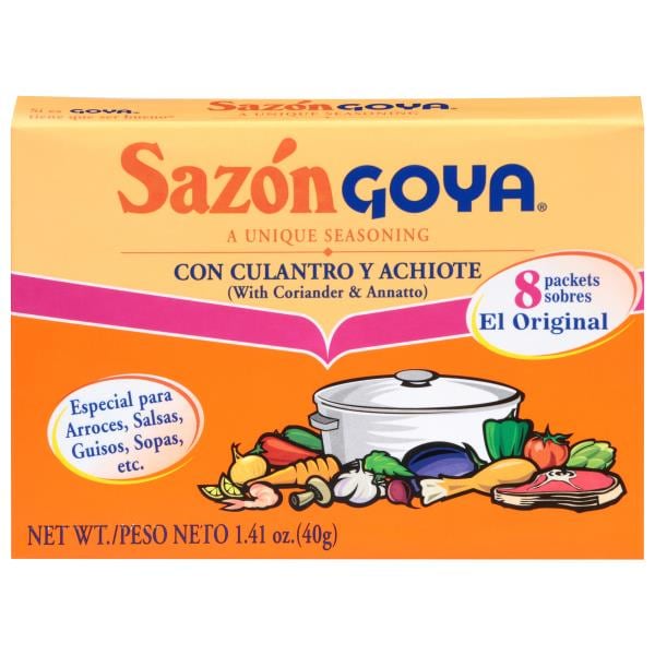 Sazon Goya El Original Seasoning with Coriander & Annatto | Publix