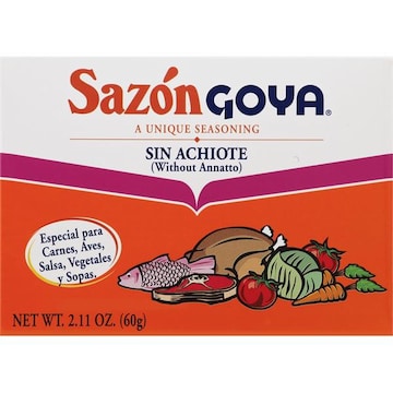 Goya Sazon Seasoning, without Annatto