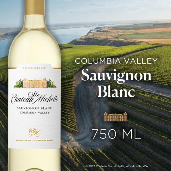 Chateau Ste. Michelle Sauvignon Blanc Washington White Wine 