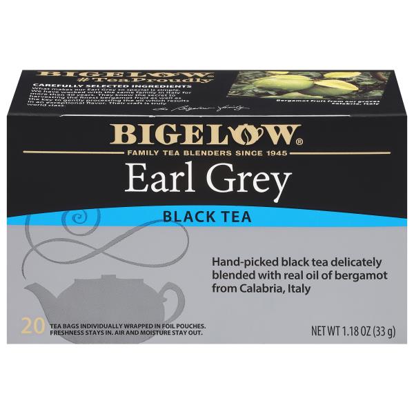 Bigelow Black Tea, Earl Grey, Tea Bags | Publix Super Markets