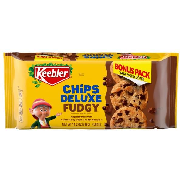 Keebler Chips Deluxe Cookies, Fudgy | Publix Super Markets