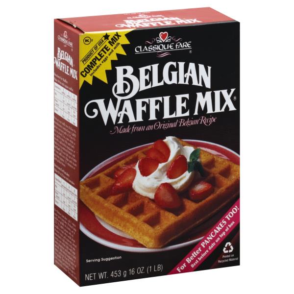 Classique Fare Waffle Mix, Belgian Publix Super Markets