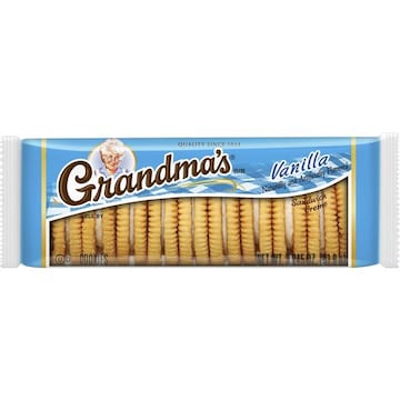 Grandma's Grandma's Sandwich Cremes Cookies Vanilla Naturally and Artificially Flavored 3.245 Oz